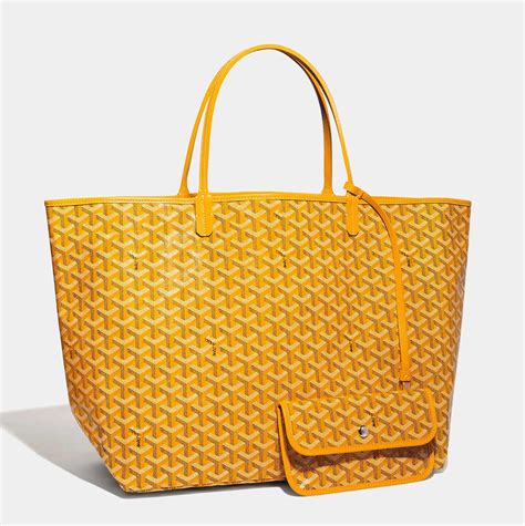 yellow goyard pattern|Goyard handbags colors.